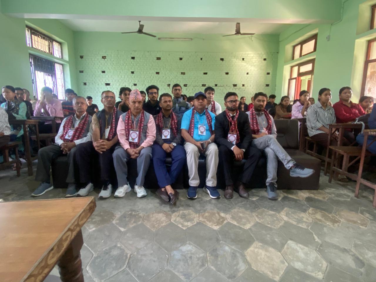 वीरेन्द्र बहुमुखी क्याम्पस, भरतपुर–चितवनमा “प्राथमिक उपचार अभिमुखिकरण कार्यक्रम” सम्पन्न